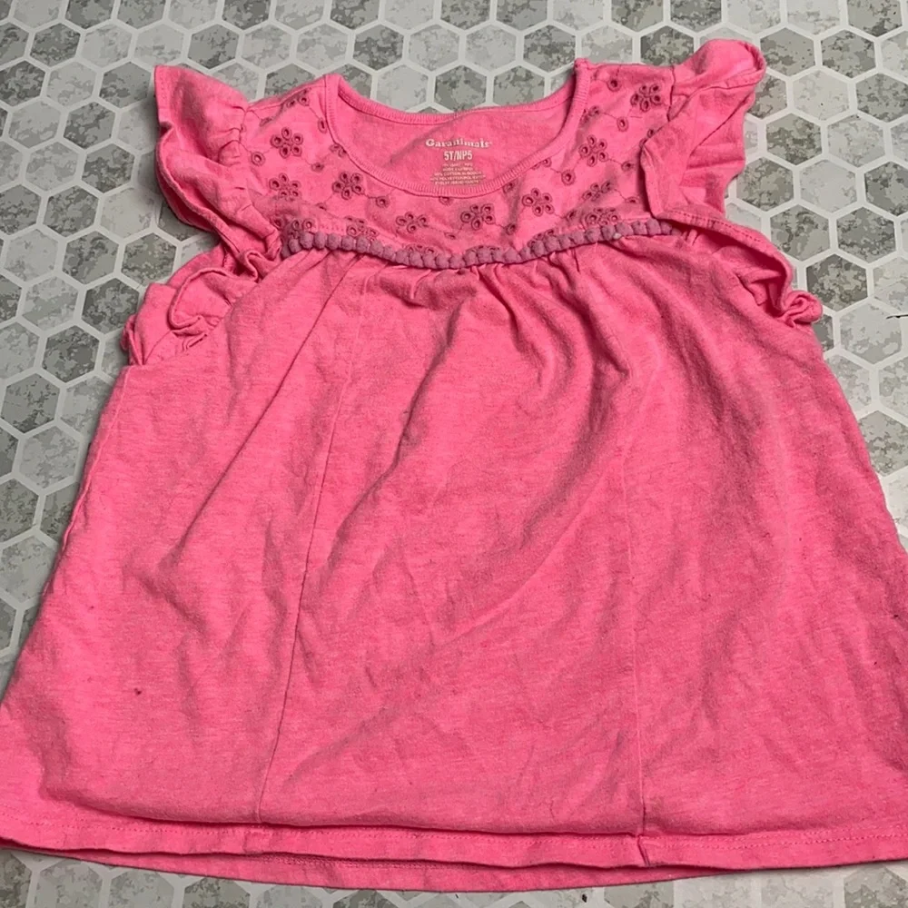 Garanimals 5T Pink Sleeveless Blouse
